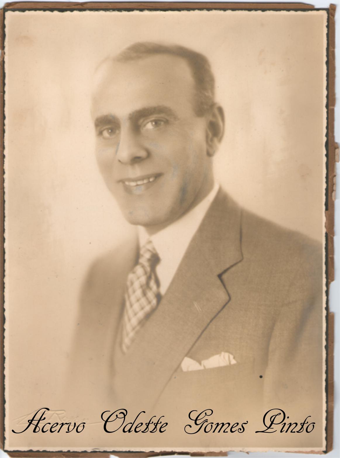 Carta de Justiniano Lacerda de Oliveira para Odette Gomes Pinto em 1929